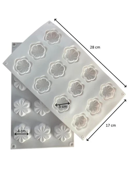 Pastaland Silikon Kek Kalıbı Çiçek - Resim 2