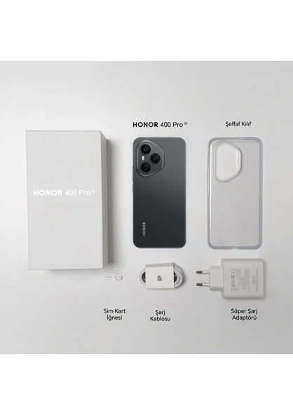 Honor 400 Pro 5G 512 GB 12 GB Ram (Honor Türkiye Garantili) Gece Siyahı - Resim 6