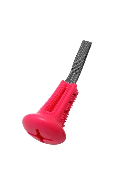 Gimdog Çubuk Şeklinde Çekiştirmeli Köpek Ödül Oyuncağı Pembe