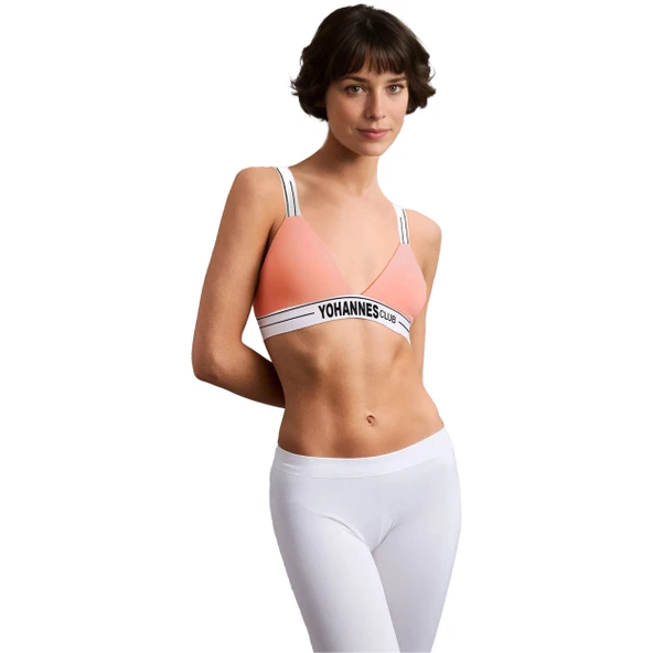 Yohannes Club, Kadın Lastik Askılı Sütyen, Renk Seçenekli, Tekli Paket - Resim 2