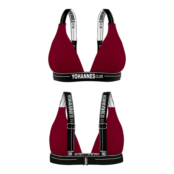 Yohannes Club, Kadın Lastik Askılı Sütyen, Renk Seçenekli, Tekli Paket - Resim 11