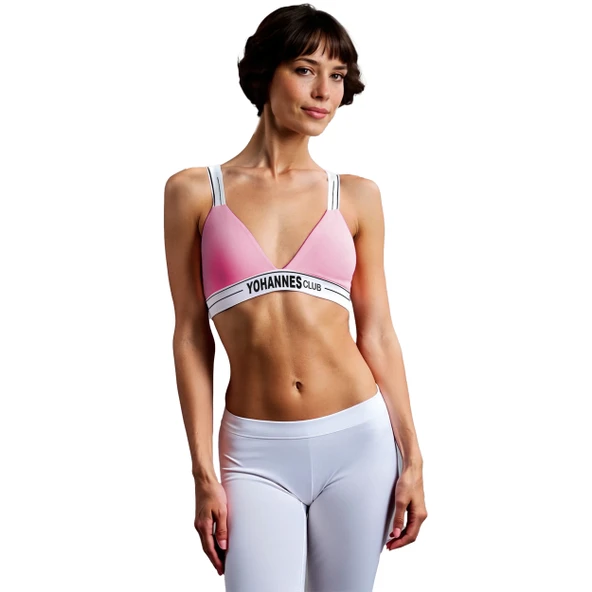 Yohannes Club, Kadın Lastik Askılı Sütyen, Renk Seçenekli, Tekli Paket - Resim 4