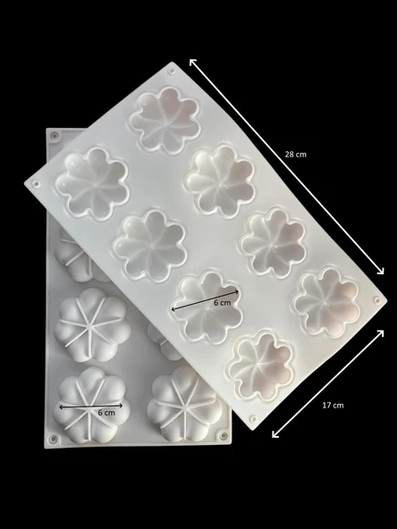 Pastaland Silikon Kek Kalıbı Çiçek - Resim 2