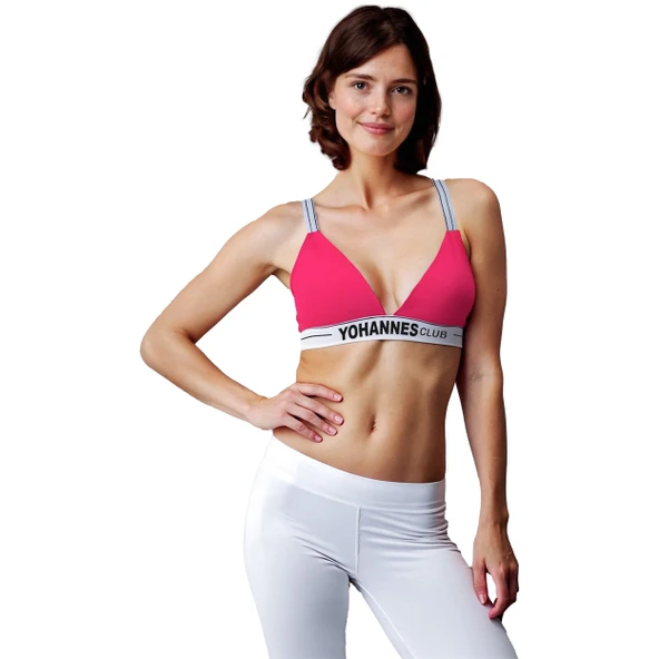 Yohannes Club, Kadın Lastik Askılı Sütyen, Renk Seçenekli, Tekli Paket - Resim 8