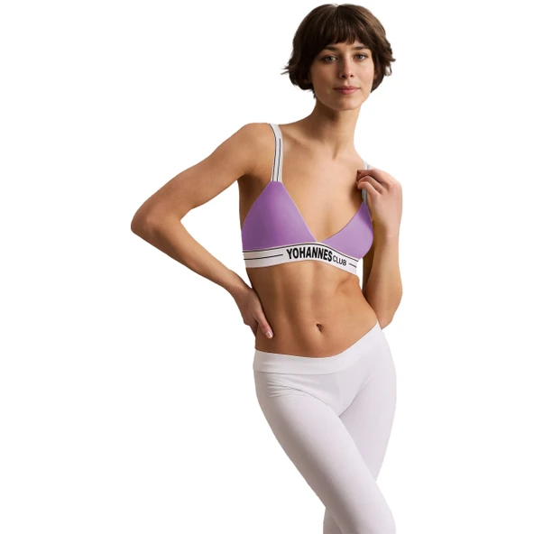 Yohannes Club, Kadın Lastik Askılı Sütyen, Renk Seçenekli, Tekli Paket - Resim 6