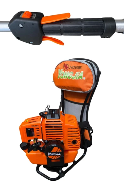 Yongjia Benzin Motorlu Sırt Tırpanı 2.7 Hp - 2