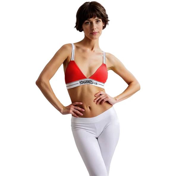 Yohannes Club, Kadın Lastik Askılı Sütyen, Renk Seçenekli, Tekli Paket - Resim 9