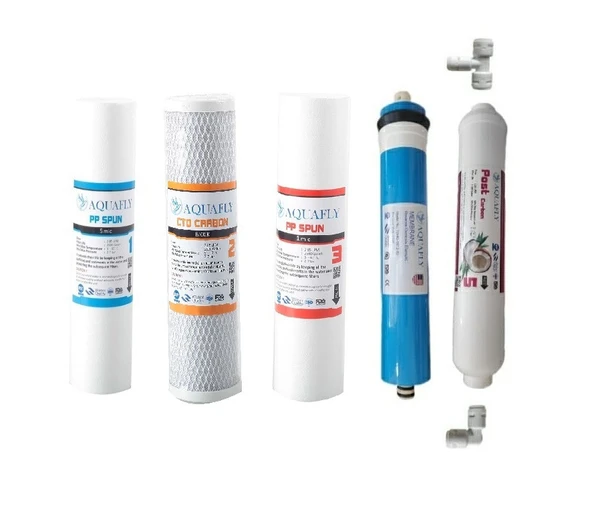 AQUA FLY Su Arıtma Filtresi 5li Takım Arıtıcı Filtresi 10" AÇIK KASA CİHAZ UYUMLU ürün görseli