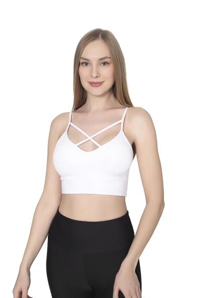 1052 PİNKHAN ÖN ÇAPRAZ BÜSTİYER KADIN - Resim 2