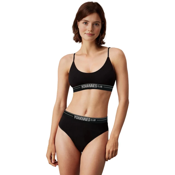 Yohannes Club, Kadın Pamuklu İç Çamaşırı Takımı, (Bralet-hipster) Renk seçenekli ürün görseli