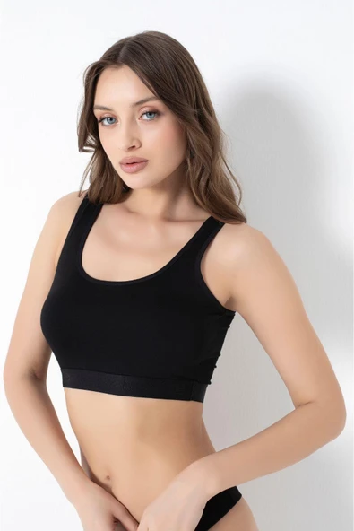 İP ASKI BAMBU BÜSTİYER KADIN  941 - Resim 9