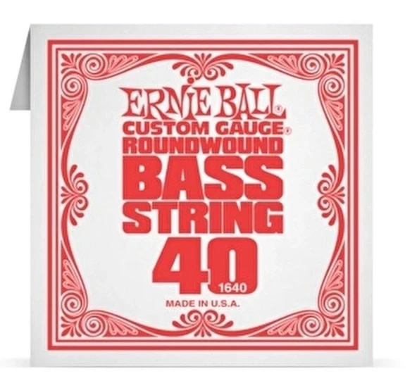 Ernie Ball P01640 .040 Nickel Wound Bas Tek Tel - 1