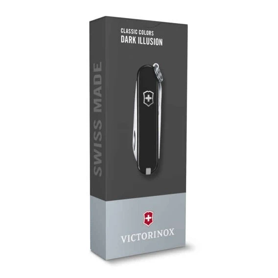 VICTORINOX 0.6223.3G CLASSIC SD DARK ILLUSION ÇAKI KUTULU - Resim 4