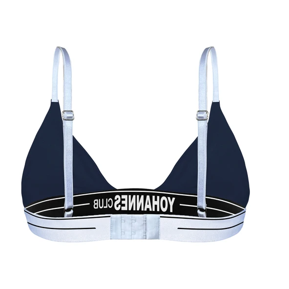 Yohannes Club, Kadın Pamuklu İç Çamaşırı Takımı (Üçgen Sütyen-Boyshort), Renk seçenekli - Resim 5