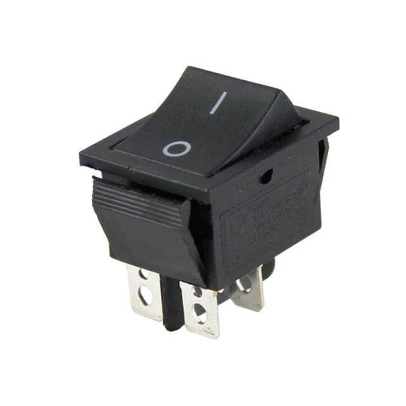 Işıksız Geniş Anahtar On-Off 4p Yaylı 4 Bacak Açma Kapama Anahtarı ürün görseli