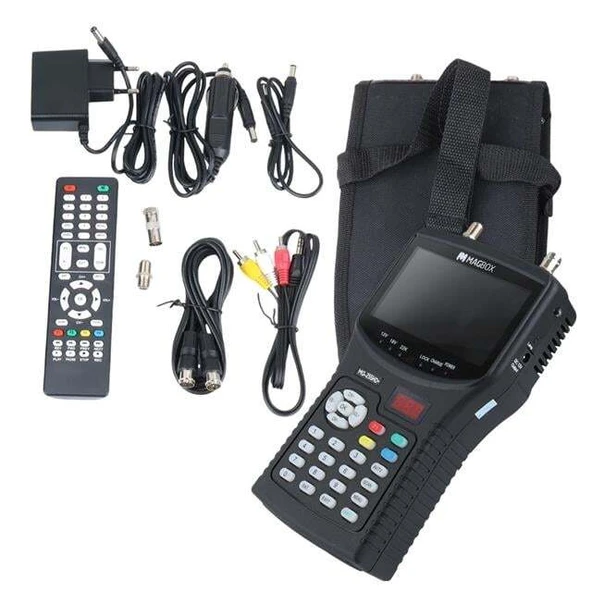 Magbox MG-255HD+ 4.3'' İnç Full HD LCD Ekranlı Görüntülü Uydu Yön Bulucu (Uzaktan Kumandalı) - Resim 3