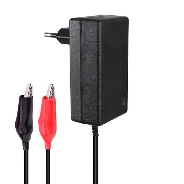 Weko 14.4 Volt - 2 Amper 5.5*2.5 Mm Uçlu + Krokodil Aparatlı Akü Şarj Cihazı WK-29111 - Resim 2