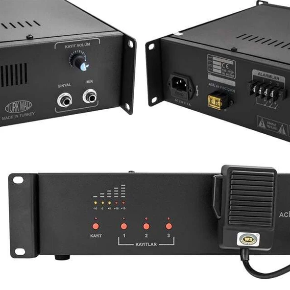 Westsound TKS-112 ACL Acil Anons Ve Mesaj Kayıt Ünitesi - 3