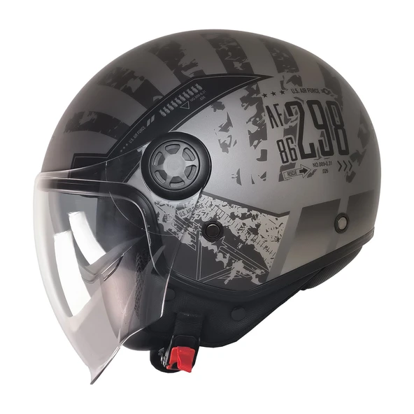 Free-M 612 Rebo Açik Güneş Vizörlü Motosiklet Kaskı ürün görseli