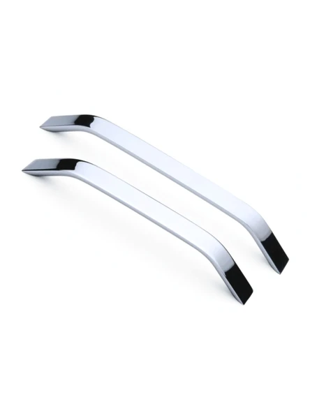Şahin Krom Alüminyum Dolap Kulpu Mobilya ve Mutfak Dolap Kulpu(17MM)(KROM)(ALÜMİNYUM) Krom 160mm 160mm - 4 ADET - Resim 2