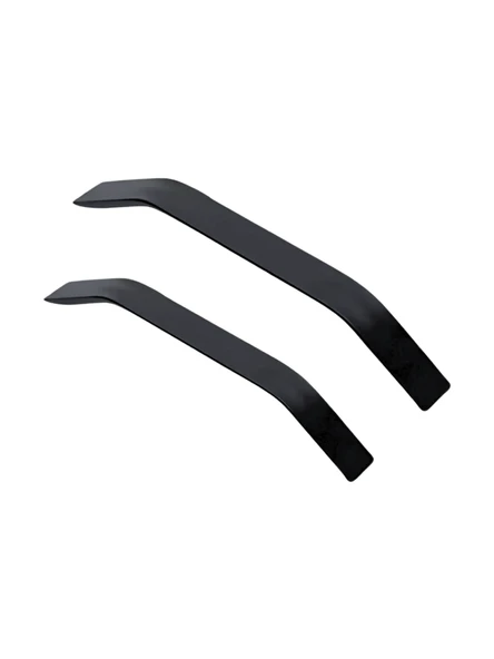 Şahin Siyah Alüminyum Dolap Kulpu Mobilya ve Mutfak Dolap Kulpu(17MM)(SİYAH)(ALÜMİNYUM) Siyah 224mm 224mm - 4 ADET - Resim 2
