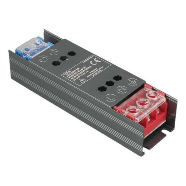 Ledx ALN-M1205 12 Volt 5 Amper 50x15x11mm Ultra Slim Metal Kasa Adaptör - 1
