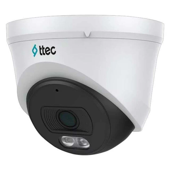 Ttec IPDP-2330M-M-LITE 2MP 2.8mm 30 Metre IR Sensörü Dahili Mikrofonlu H265+ IP67 IP Dome Kamera ürün görseli 1