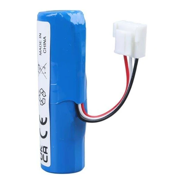 Efcell IWL250 3.7 Volt 2000mAh 18650 Lityum LI-ION Pos Cihazı Terminal Pili (12x7mm 3 Pin Soketli) - 3