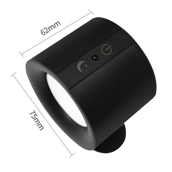 Ledx AL-SK-BD80A Çift Yönlü Kumandalı Duvar Aplik Çalışma Lambası 3000K-4000K-6500K - Resim 5