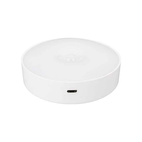 Ledx AL-XYD-02 Hareket Sensörlü Şarjlı Beyaz Dolap Led Aydınlatma Lambası 800mAh Micro-USB 6500K - 3