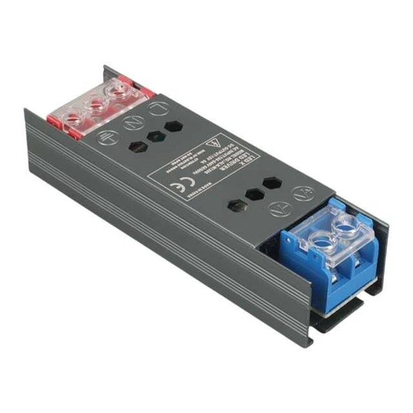 Ledx ALN-M1205 12 Volt 5 Amper 50x15x11mm Ultra Slim Metal Kasa Adaptör - 2