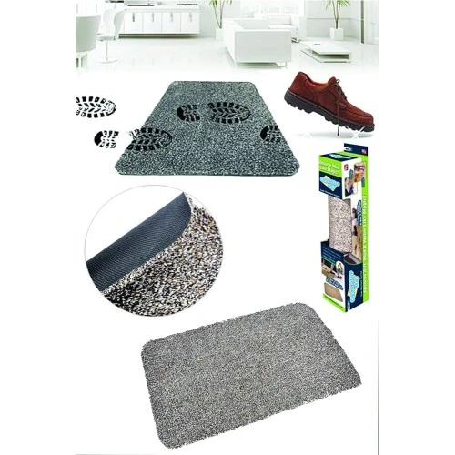 Clean Step Mat Yıkanabilir Mikrofiber Kir Toz Emici Iç-dış Ortam Paspas - 1