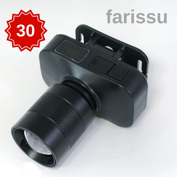 Gold Kama GK700SM LED Kafa Feneri – 30W Zoomlu, Şarjlı, Uzun Çalışma Süreli