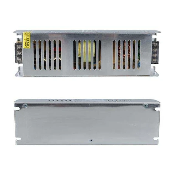 Ledx ALN-M1220S 12 Volt 20 Amper 240 Watt Slim Metal Kasa Adaptör 225x65x38mm ürün görseli