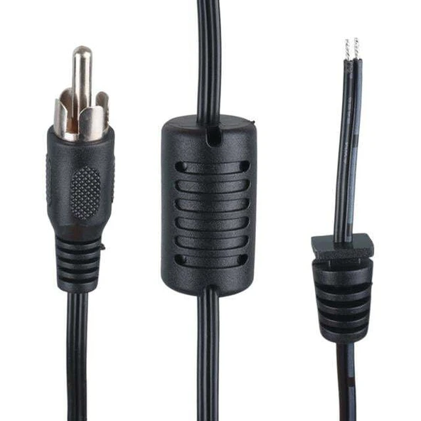 Weko Yerli Üretim 1.2 Metre Tos Rca Konnektörlü Uydu Santralleri İçin Yedek Adaptör Kablosu - 1