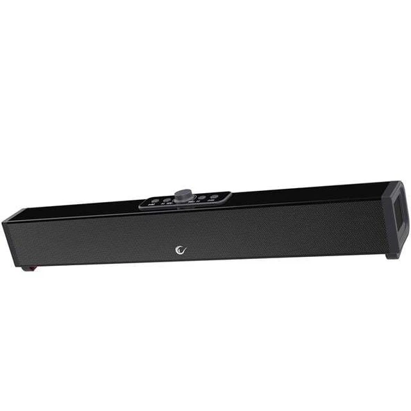 Rampage RM-1 Soundwave Plus Siyah 2x15 Watt+34 Watt BT+USB+AUX+TF Kartlı Gaming Soundbar - 6