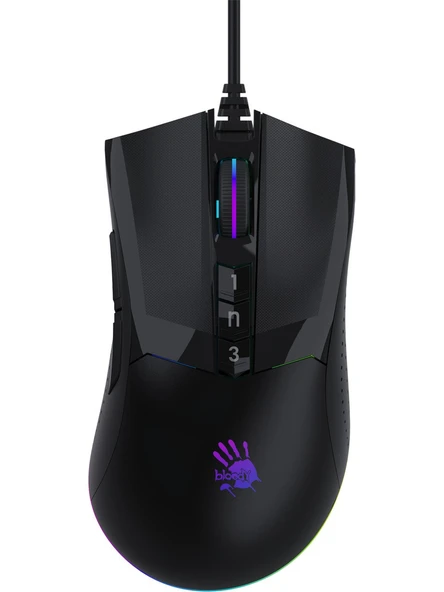 Bloody W90 Max RGB Optik Kablolu Oyuncu Mouse - Outlet