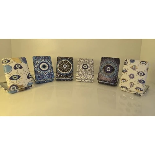 12 li Büyüteçli Dikdörtgen Cep Aynası