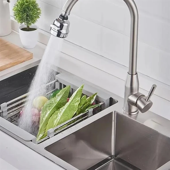 Sunup SN-27115 3 Kademeli Tasarruflu Musluk Başlığı 360 Derece - Resim 4