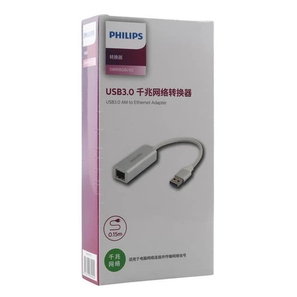 Philips SWR1609I/93 Usb 3.0 To Rj45 Ethernet Çevirici - Resim 2