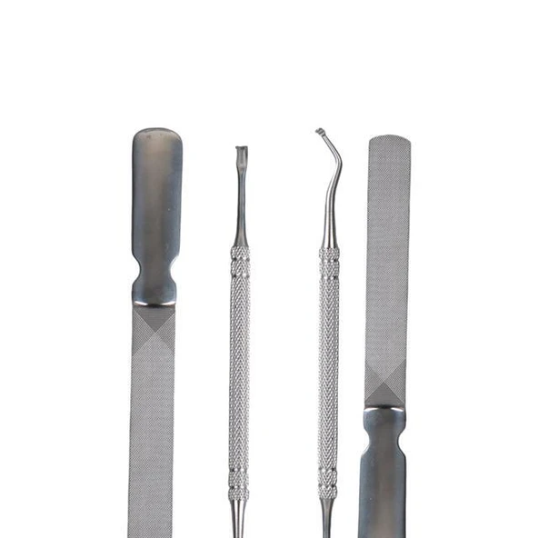 Sunup SN-27098 Paslanmaz Çelik 4in1 Tırnak Bakım Seti - Resim 4