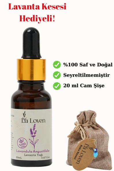 LaLoven Lavanta Yağı %100 Doğal ve Saf  20 ml - 2