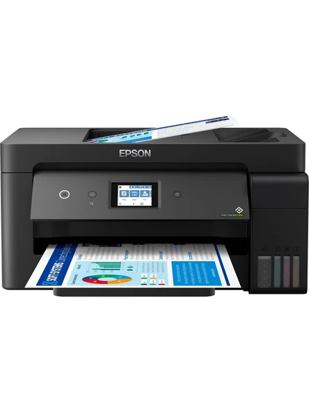Epson EcoTank L14150 Wi-Fi Tarayıcı + Fotokopi + Faks Renkli Çok Fonksiyonlu Tanklı Mürekkep Püskürtmeli Yazıcı