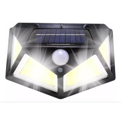 Solar Hareket Sensörlü Duvar Lambası 100 Led - Resim 2