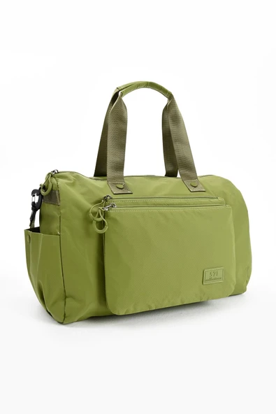 571 collections Ultra Hafif Şik ve Su Geçirmez Büyük Boy Omuz, El Seyahat Çantası Yeşil Model: (571-13-9G) - Resim 4