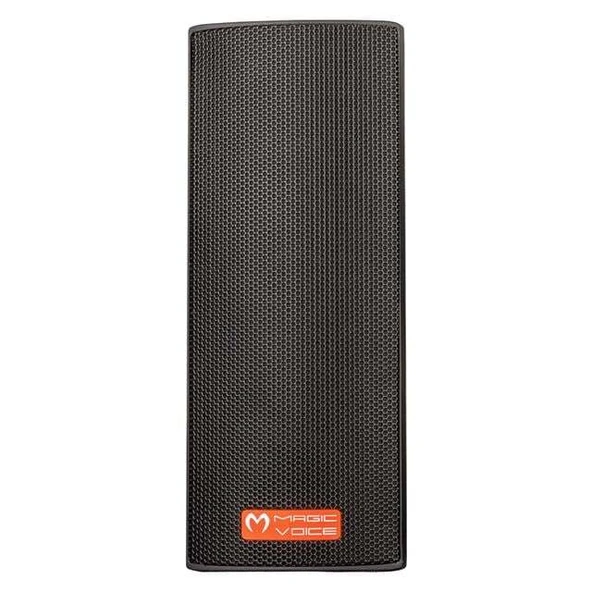 Magicvoice MV-26  2x7,5 Cm 50W 3 Yollu Siyah Sütun Hat Trafolu Hoparlör 2'li Takım - 2