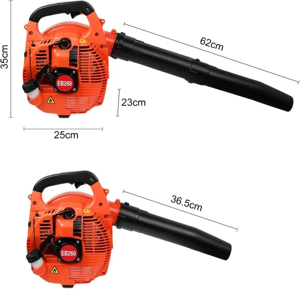 Gardenpro EB260 Benzinli Yaprak Üfleme Makinesi - 3