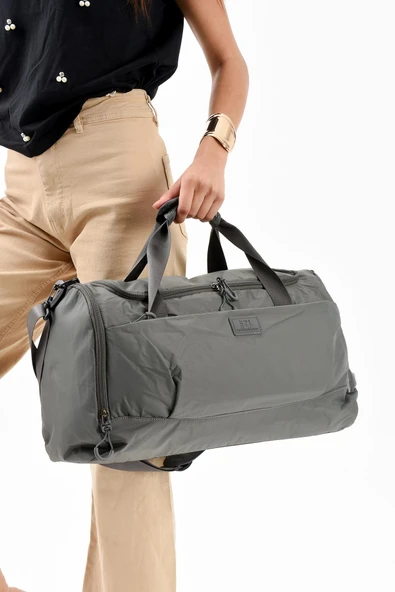 571 collections Ultra Hafif Şik ve Su Geçirmez Büyük Boy Omuz, El Seyahat Çantası Gri Model: (571-13-9H) ürün görseli