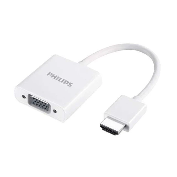 Philips SWR1620A/93 HDMI To Vga Laptop - Pc Monitör Görüntü Converter Çevirici (Projeksiyon Uyumlu) - 1