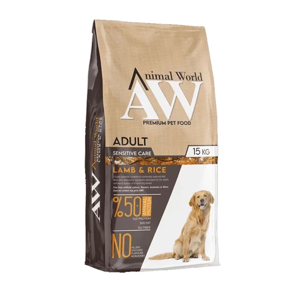 Animal World Kuzulu Yetişkin Köpek Maması 15 Kg ürün görseli 1